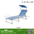 New Design Alum Folding Chaise Lounge Beach Lounge